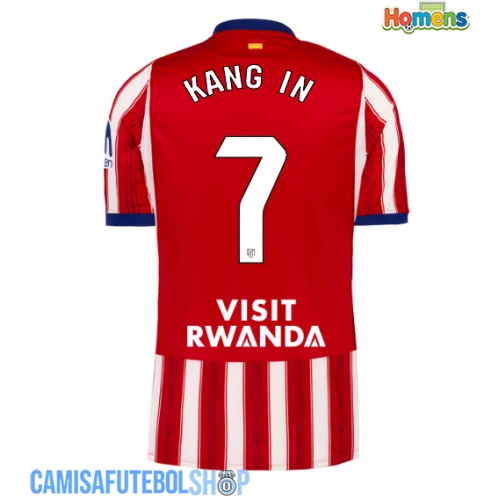 Camisa de time de futebol Atletico Madrid Lee Kang-in #7 Replicas 1º Equipamento 2026-27 Manga Curta